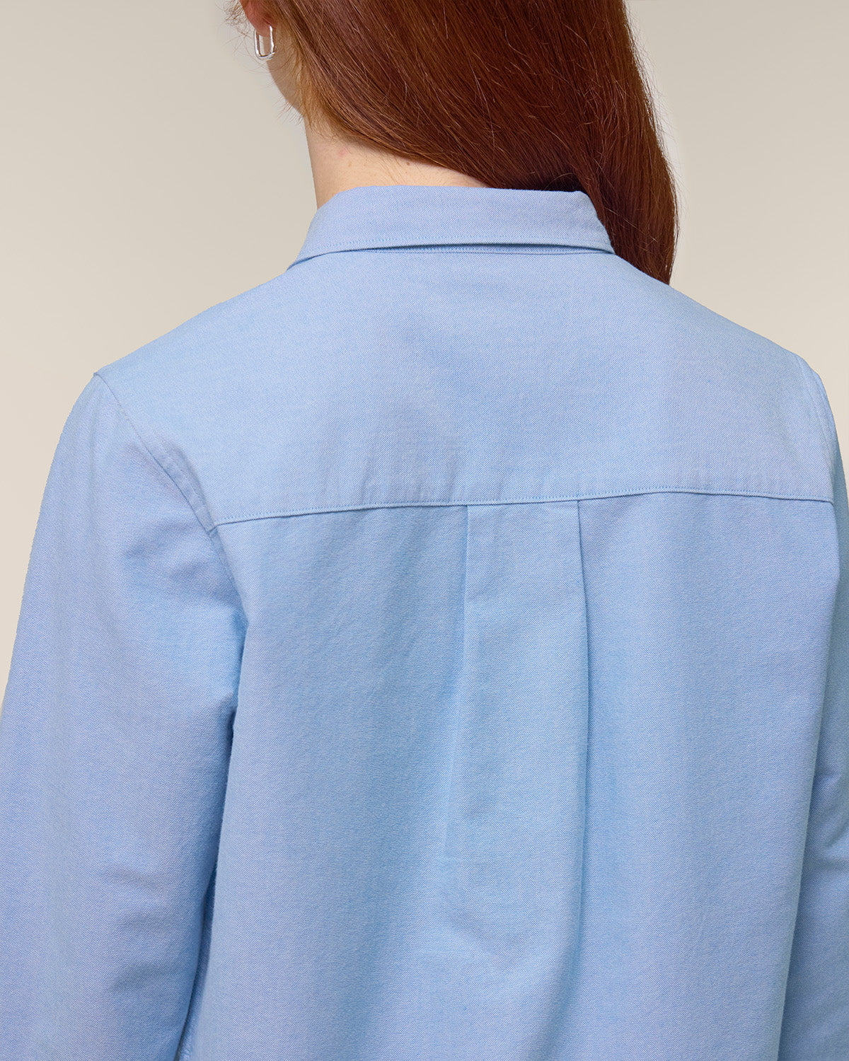Women Oxford Shirt Smiley