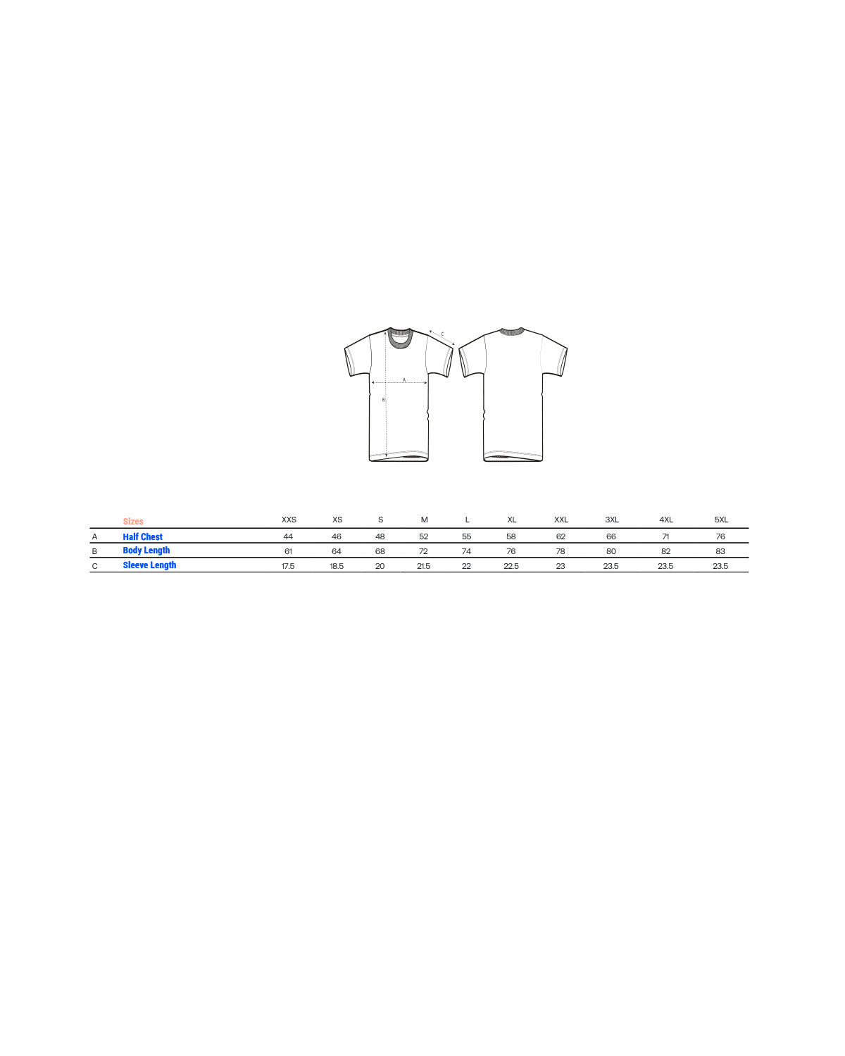 T-Shirt Backprint More Amore