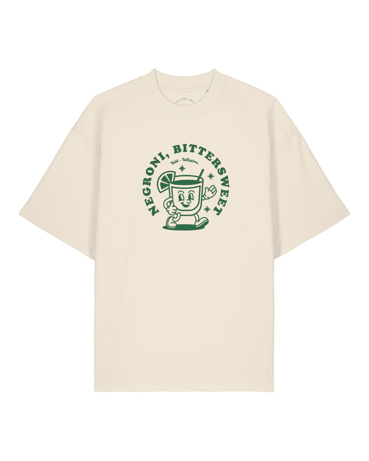 T-Shirt High Neck Frontprint Bitter Love – Negroni Edition