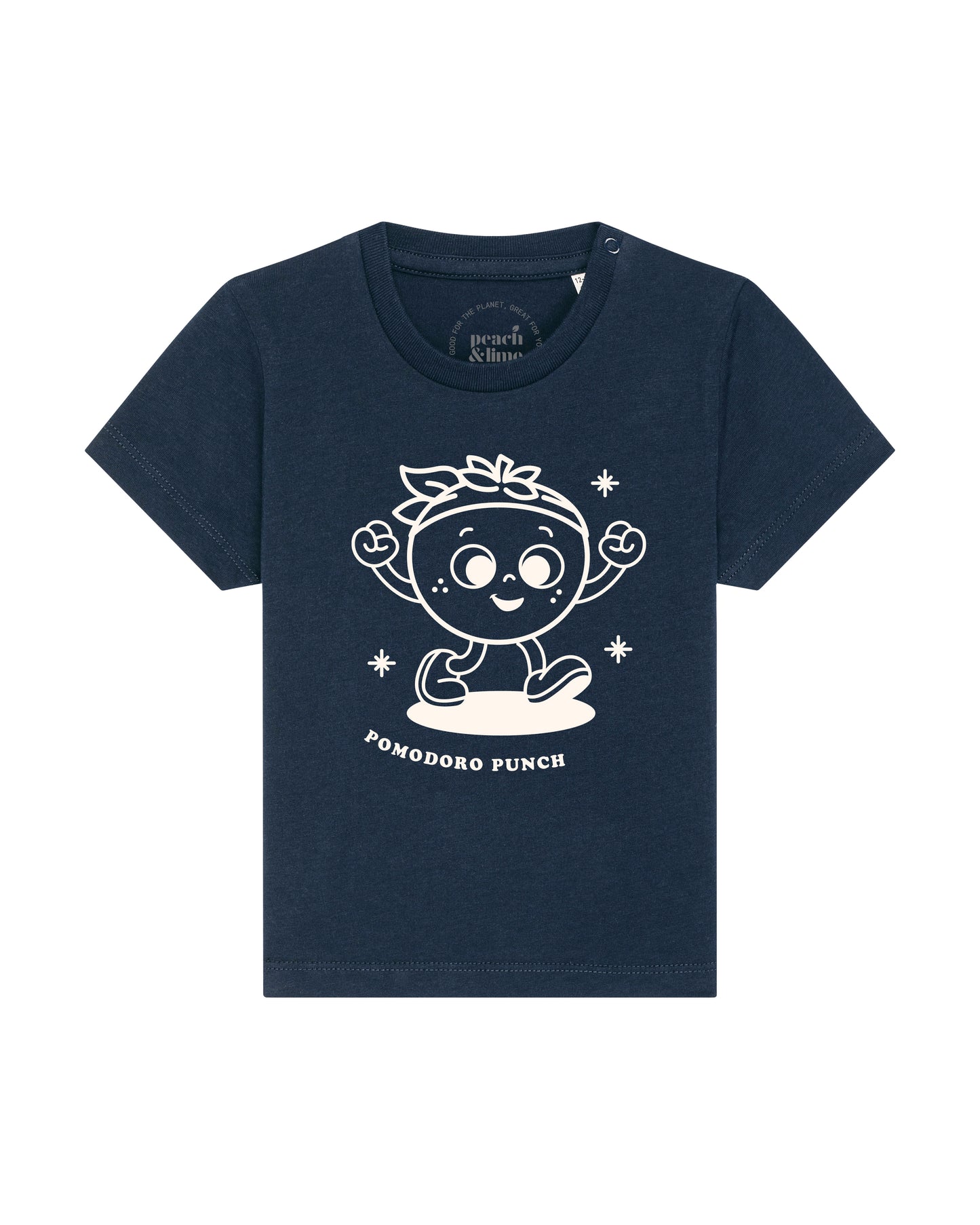 Baby T-Shirt Pomodoro Punch Frontprint