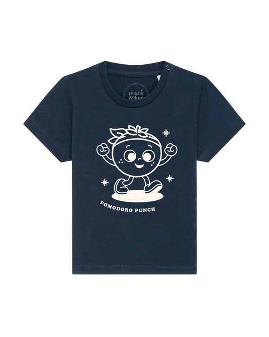 Baby T-Shirt Pomodoro Punch Frontprint