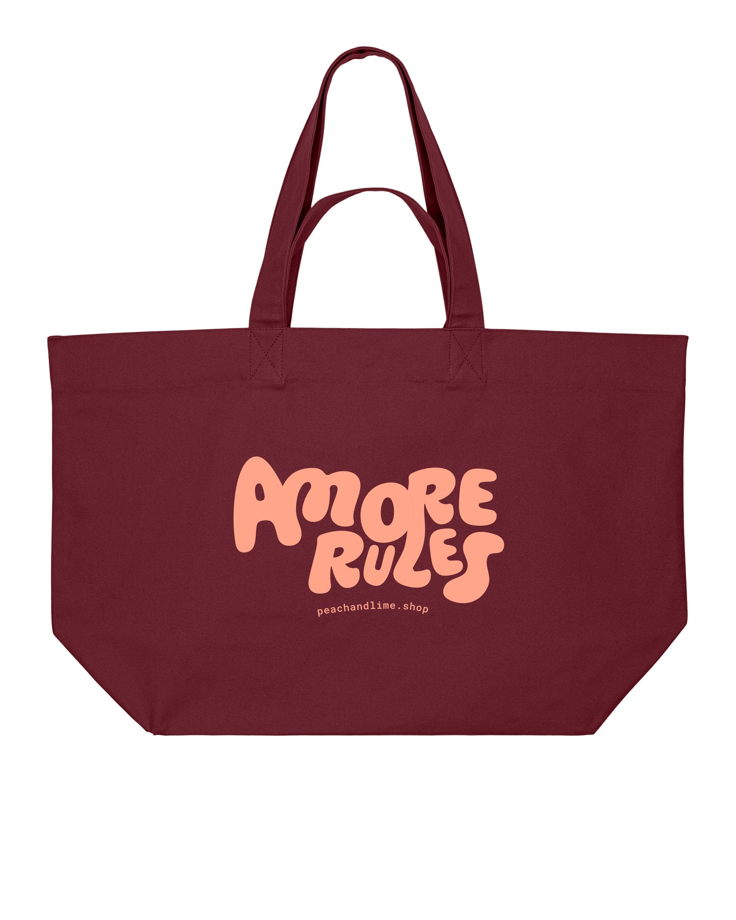 Shopping Bag Amore Rules Print