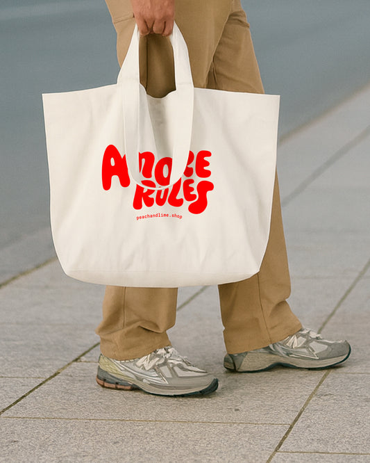 Shopping Bag Amore Rules Print