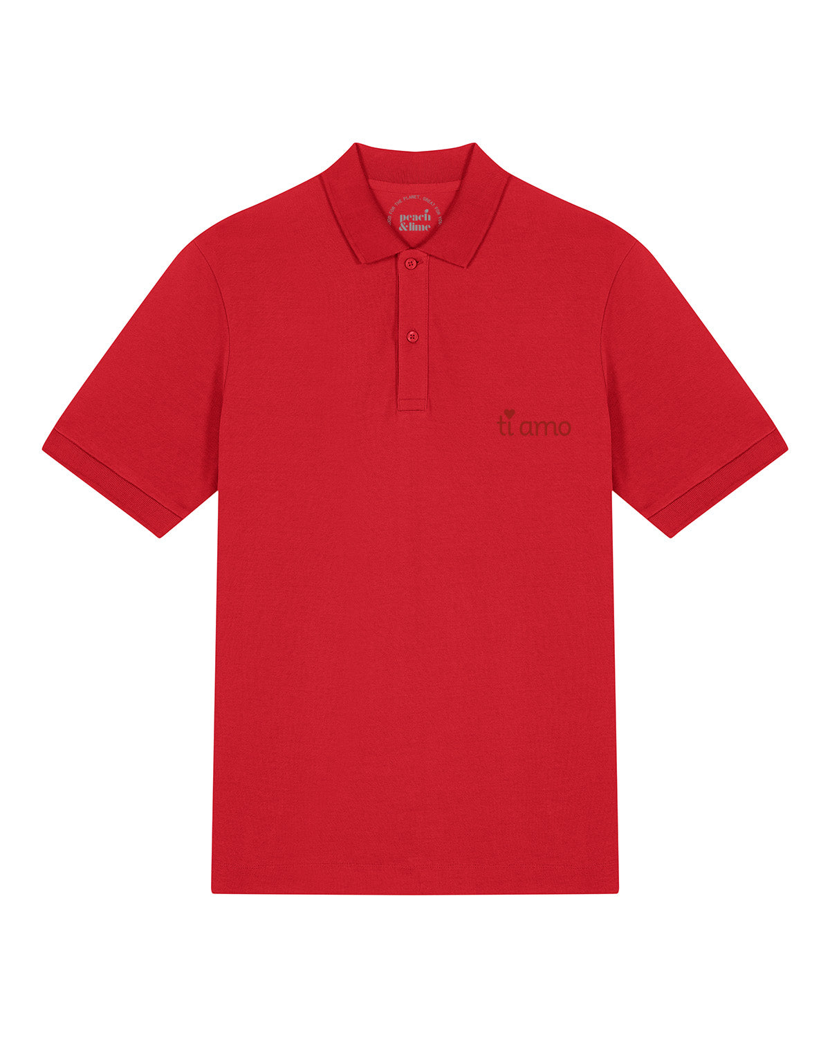 Short-Sleeve Polo Shirt Ti Amo