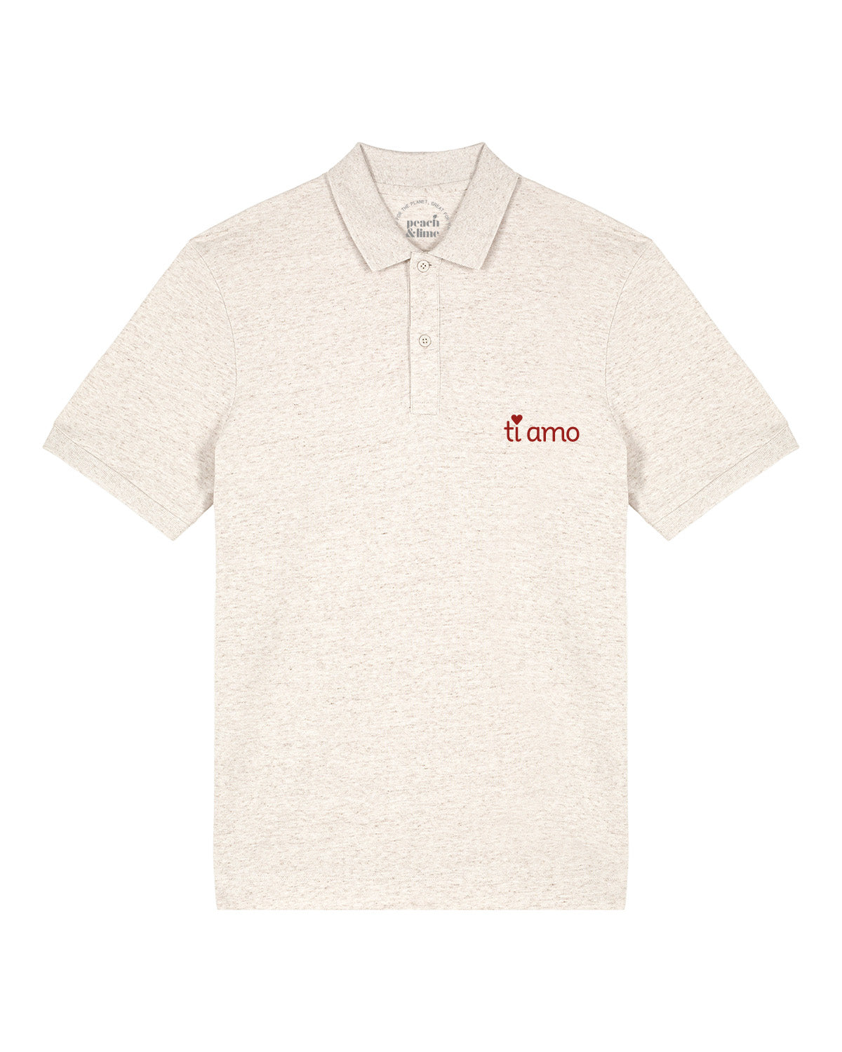 Short-Sleeve Polo Shirt Ti Amo