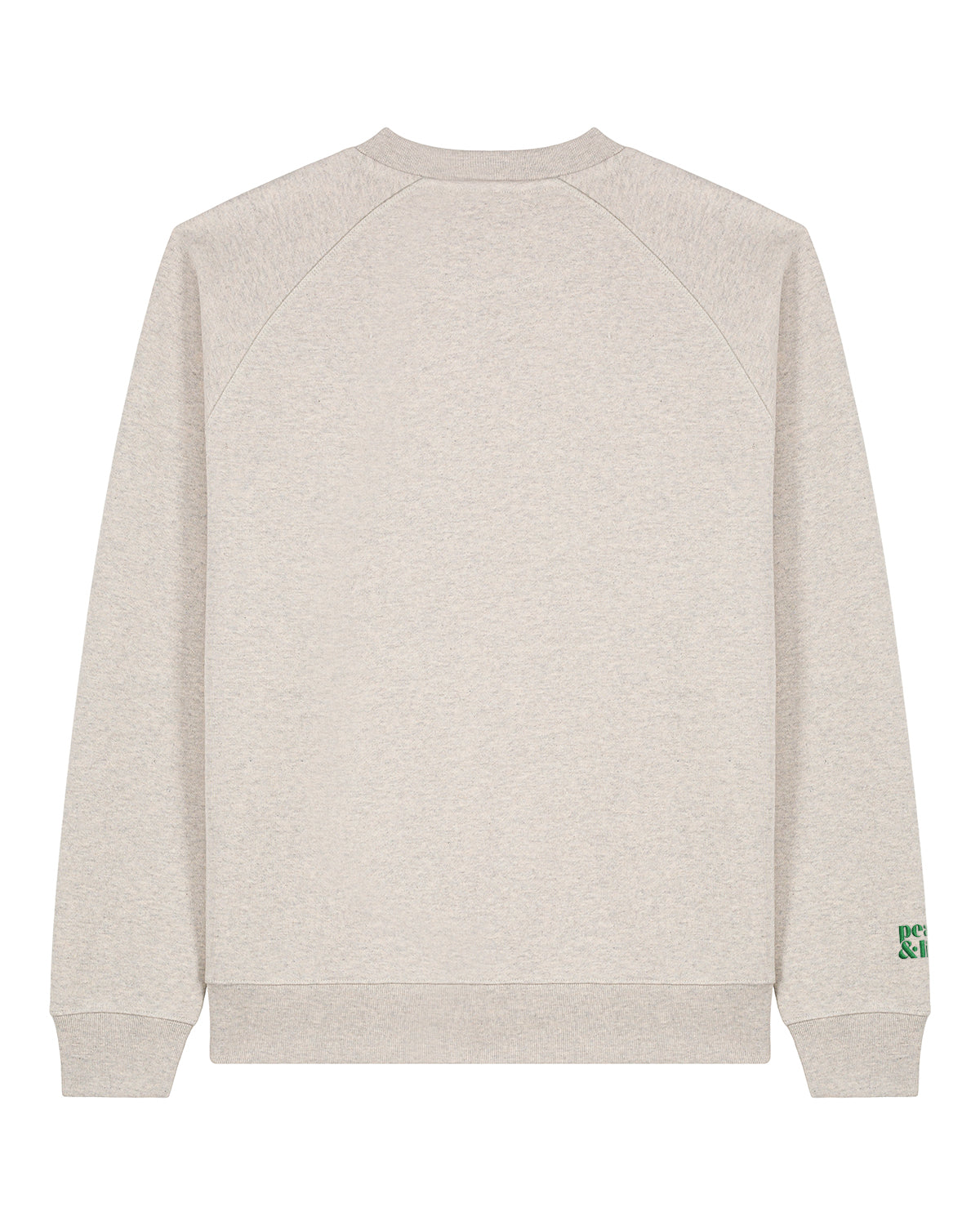 Unisex Sweatshirt Green Heart Stick