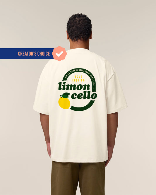 Unisex Oversized T-Shirt Limoncello Rückenprint