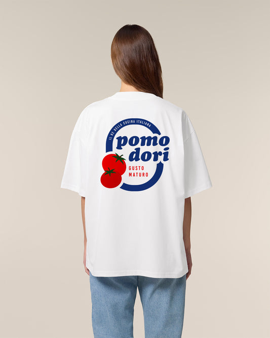 Unisex Oversized T-Shirt Pomodori Rückenprint