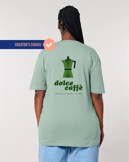 Unisex T-Shirt Dolce Caffè Rückenprint