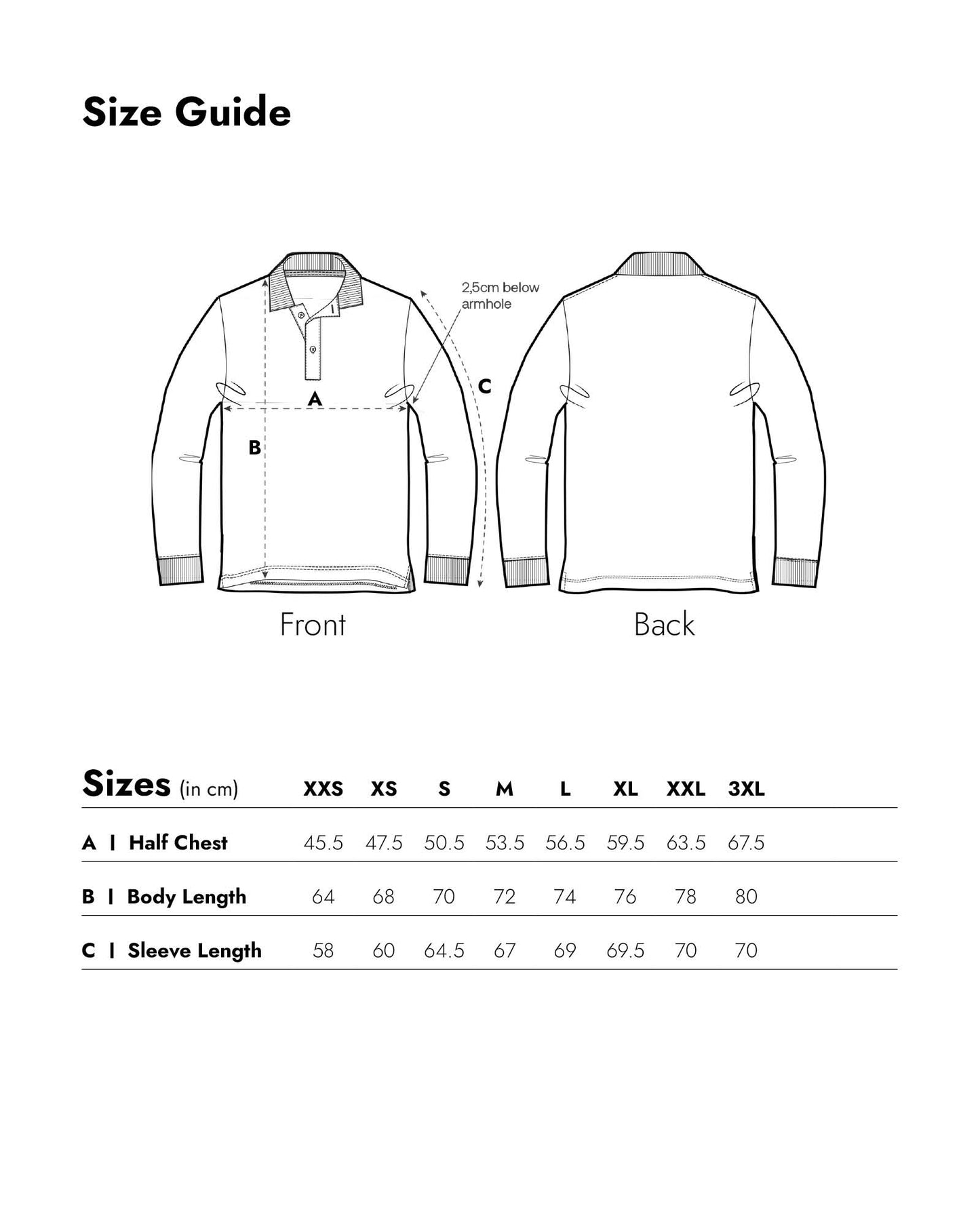 Longsleeve Poloshirt Come Va