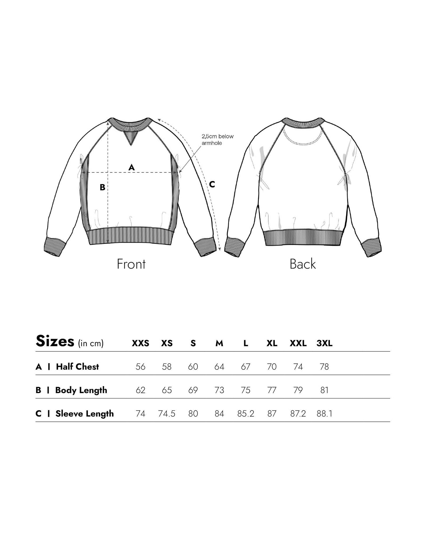 Unisex Sweatshirt Come Va Embroidery