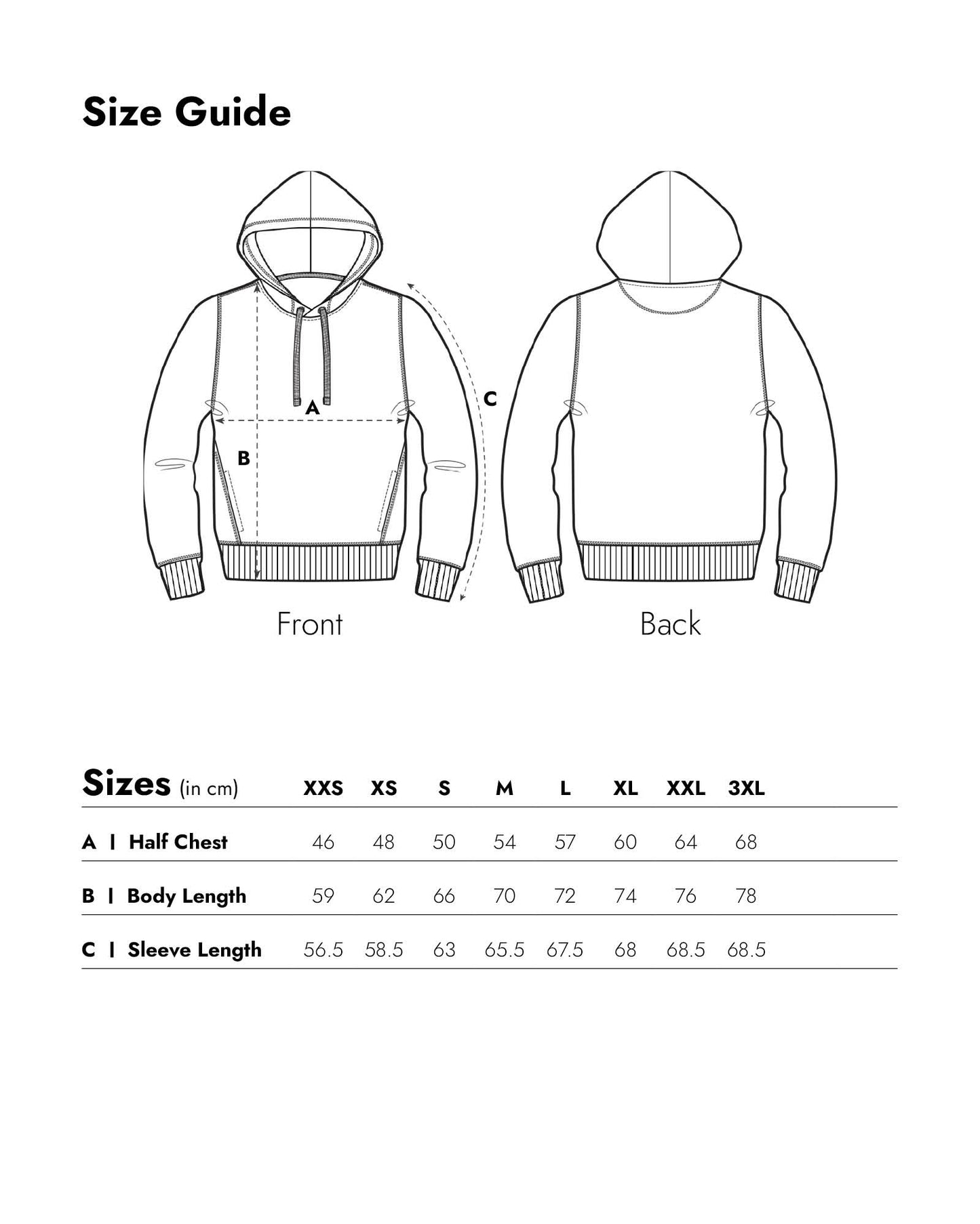 Side Pocket Hoodie Backprint Holiday Spirit