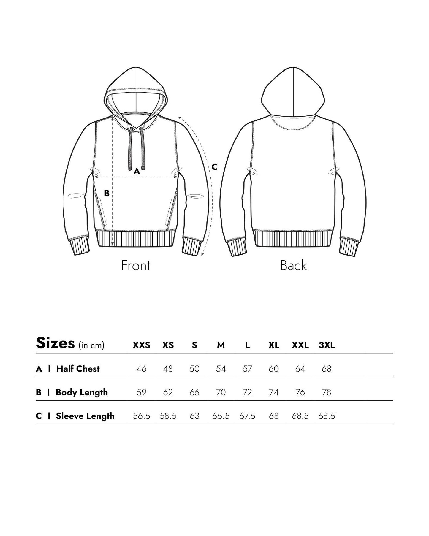 Unisex Hoodie Holiday Spirit Backprint