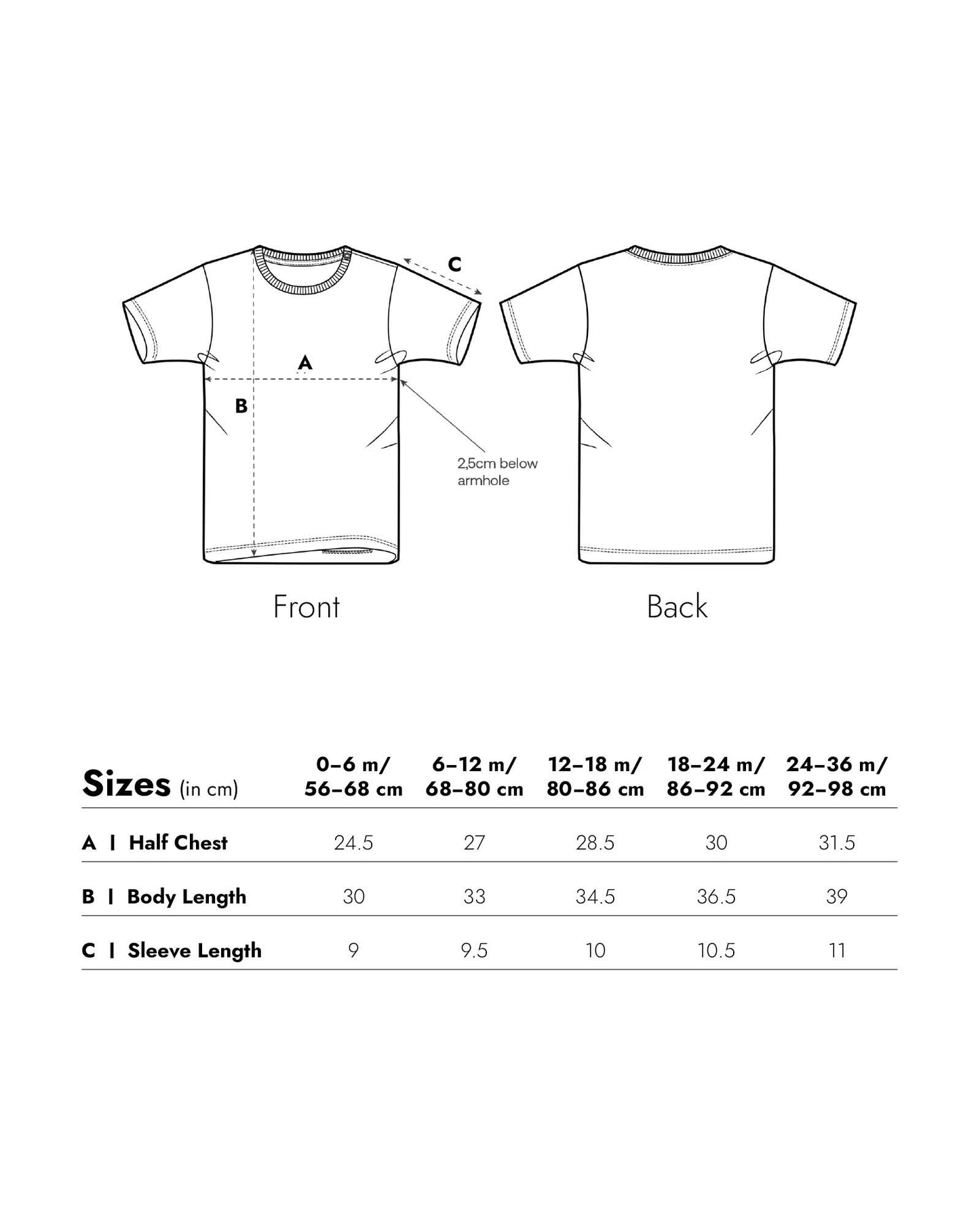 Baby T-Shirt Peach Patrol Frontprint