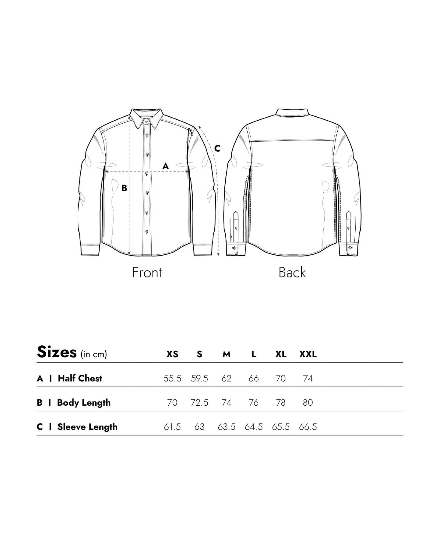 Unisex Worker Shirt Heart Embroidery