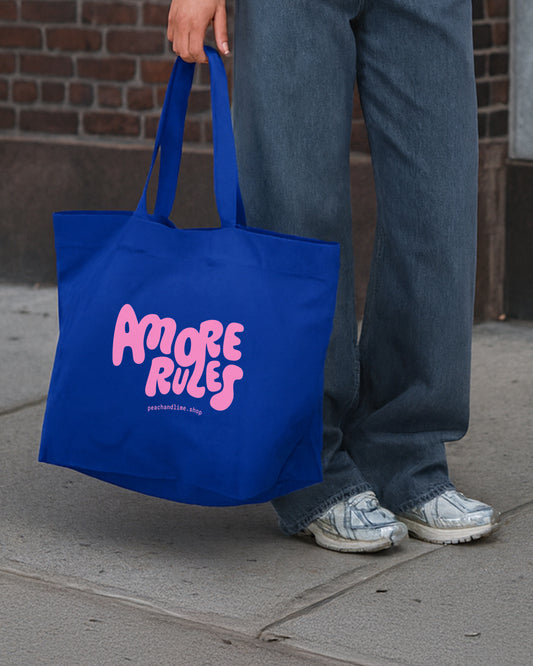 Shopping Bag Amore Rules Print