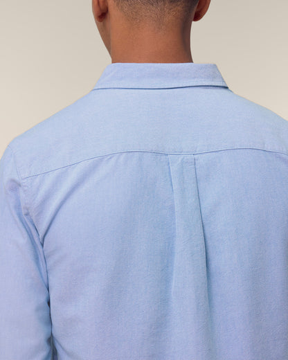 Men Oxford Shirt Smiley