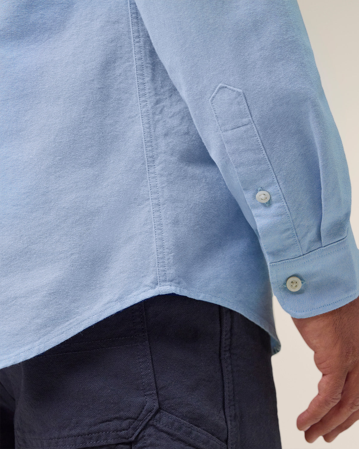 Men Oxford Shirt Smiley