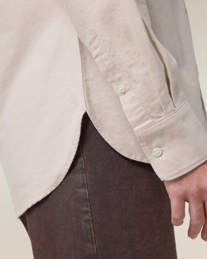Women Oxford Shirt Teddy