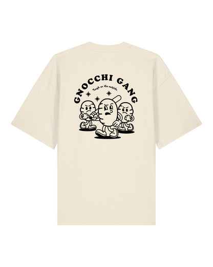 T-Shirt High Neck Backprint Gnocchi Gang