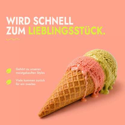 Unisex Oversized T-Shirt More Gelato Rückenprint