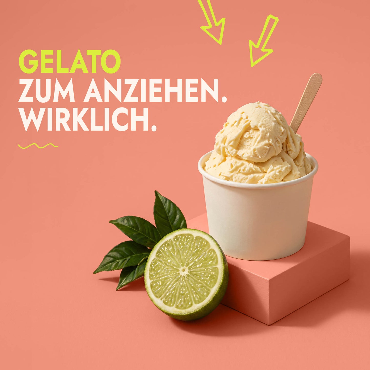Unisex Oversized T-Shirt More Gelato Rückenprint