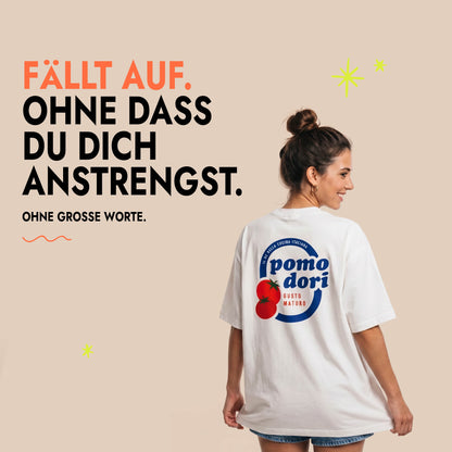Unisex Oversized T-Shirt Pomodori Rückenprint