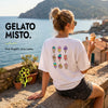 Unisex Oversized T-Shirt Gelato Mix Rückenprint