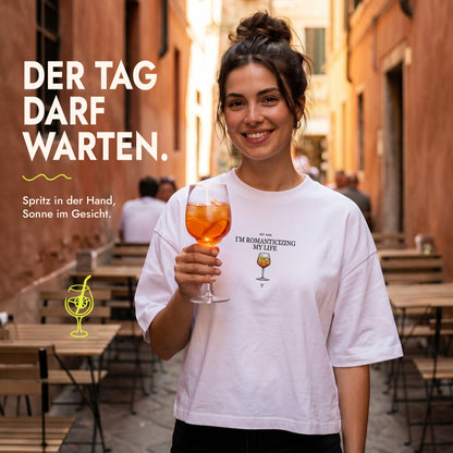 Unisex Oversized T-Shirt Aperitivo Daydream Frontprint