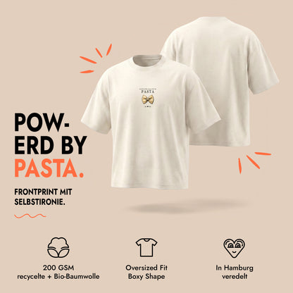 Unisex Oversized T-Shirt Pasta Therapy Frontprint