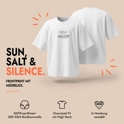 Unisex Oversized T-Shirt Acqua Escapista Frontprint