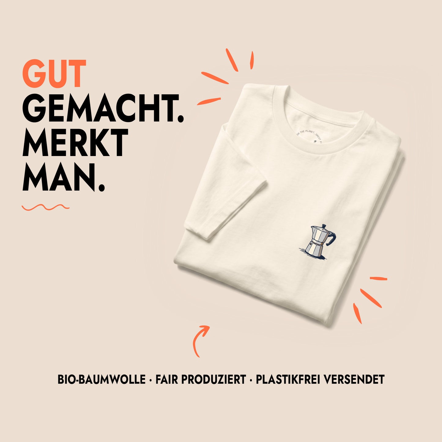 Unisex T-Shirt Morning Ritual Frontprint