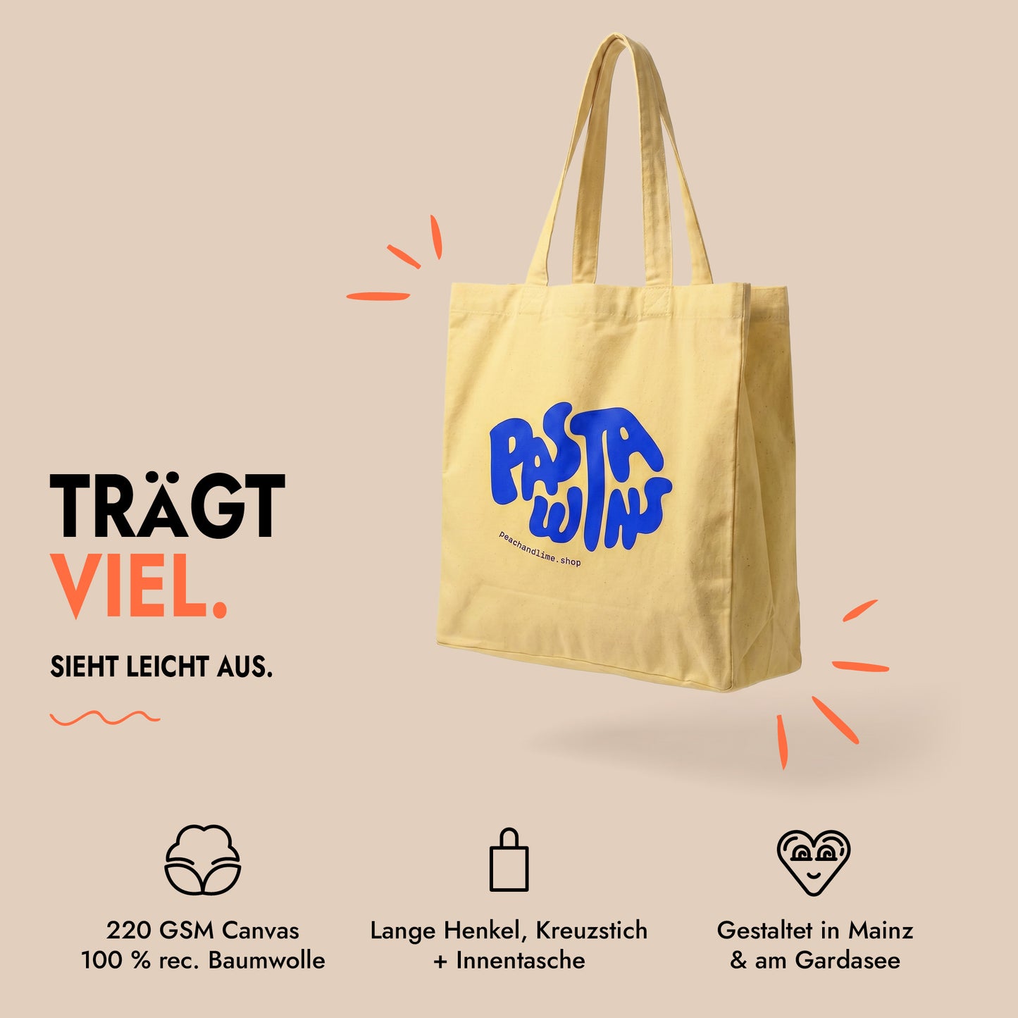 Tote Bag Pasta Wins Print