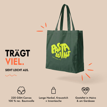 Tote Bag Pasta Wins Print
