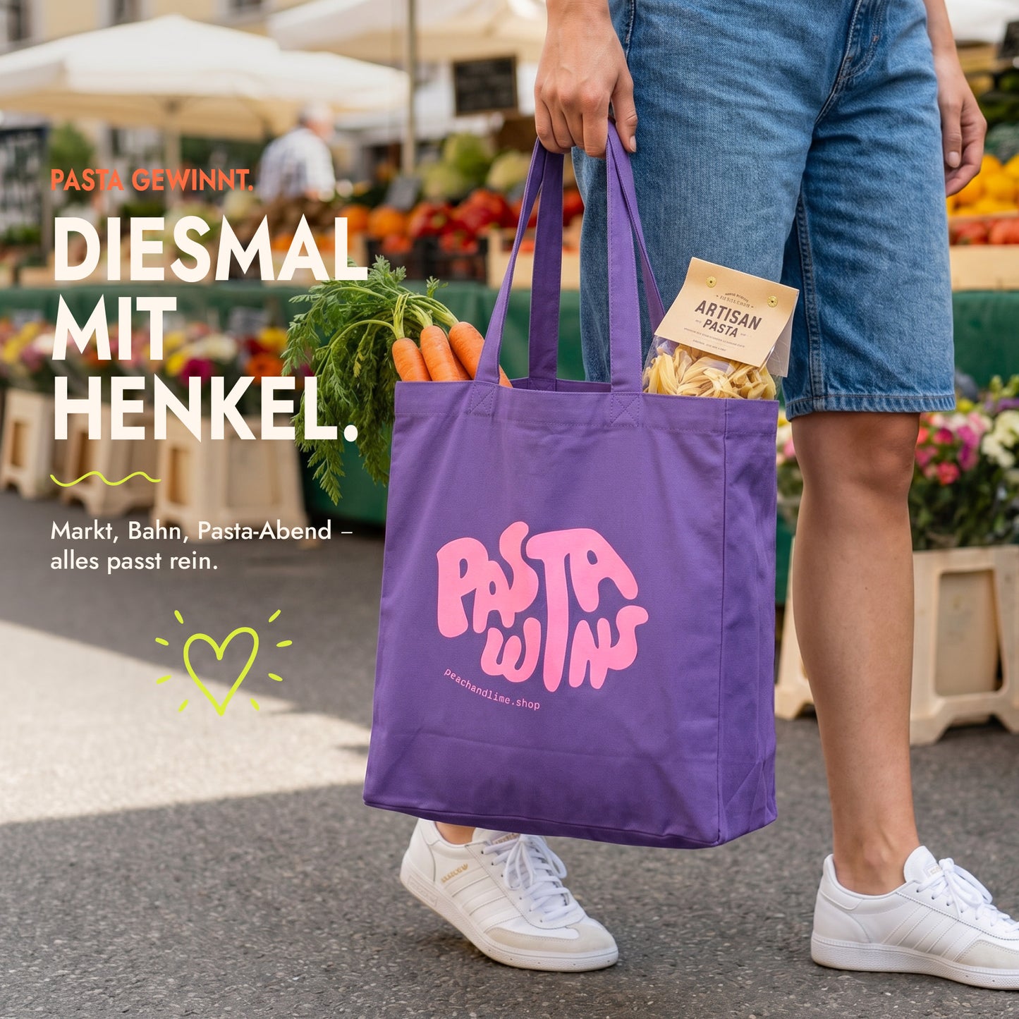 Tote Bag Pasta Wins Print
