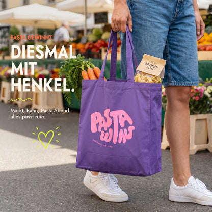 Tote Bag Pasta Wins Print