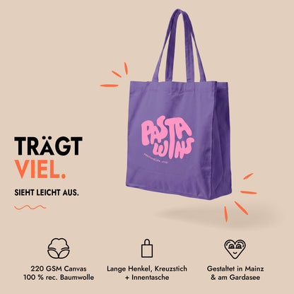 Tote Bag Pasta Wins Print