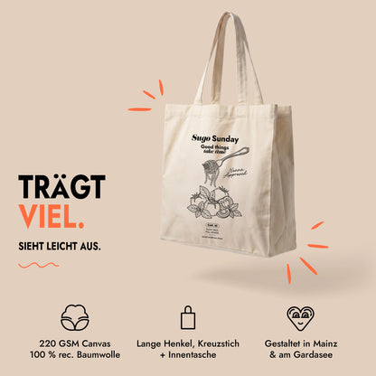 Tote Bag Sugo Sunday Print