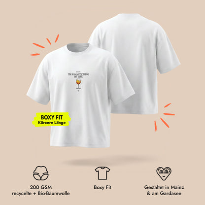 Unisex Boxy T-Shirt Aperitivo Daydream Frontprint