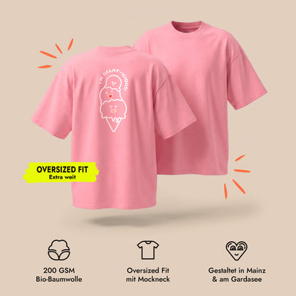 Unisex Oversized T-Shirt Gelaticious Rückenprint