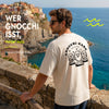 Unisex Oversized T-Shirt Gnocchi Gang Rückenprint & Stick