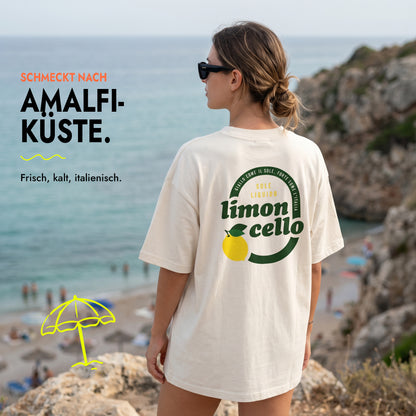 Unisex Oversized T-Shirt Limoncello Rückenprint
