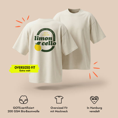 Unisex Oversized T-Shirt Limoncello Rückenprint