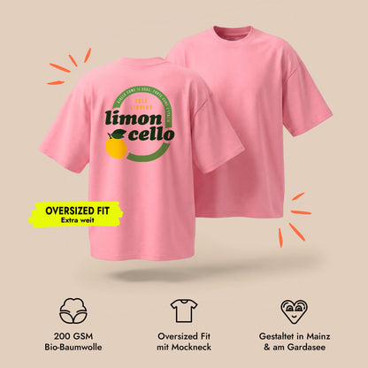 Unisex Oversized T-Shirt Limoncello Rückenprint