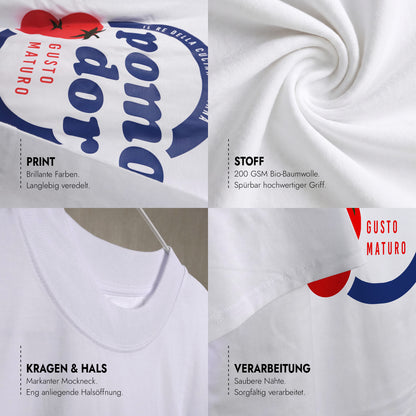 Unisex Oversized T-Shirt Pomodori Rückenprint