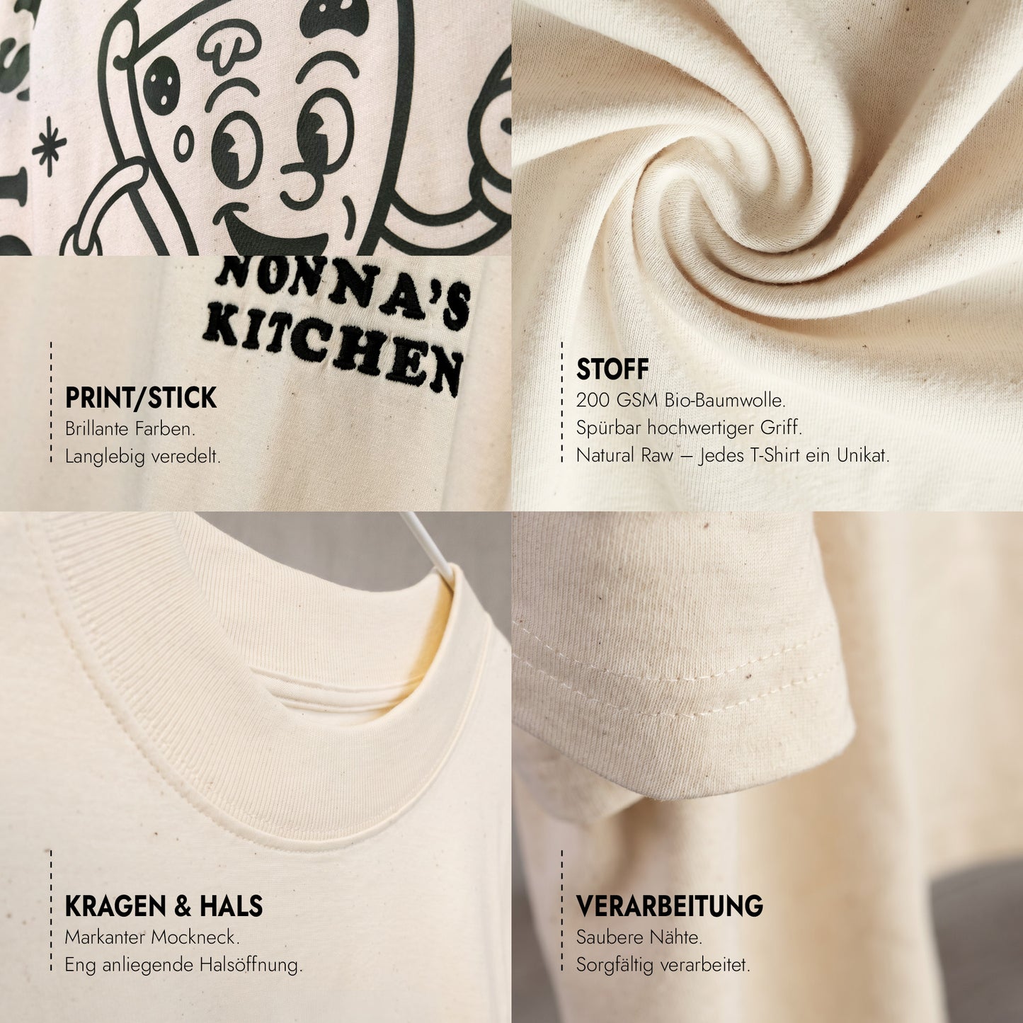 Unisex Oversized T-Shirt Pizza Rider Rückenprint & Stick