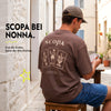 Unisex Oversized T-Shirt Scopa Club Rücken- & Frontprint