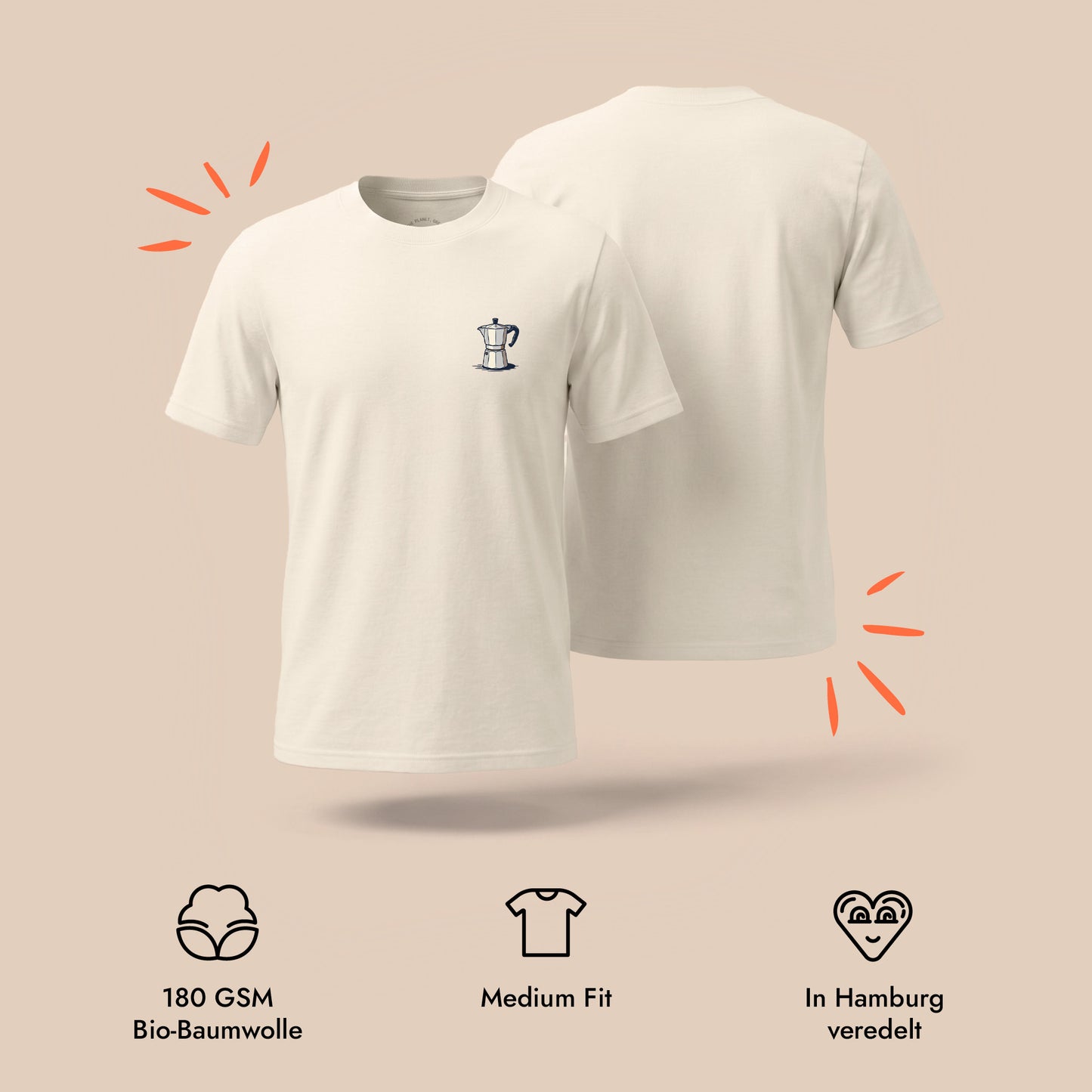 Unisex T-Shirt Morning Ritual Frontprint