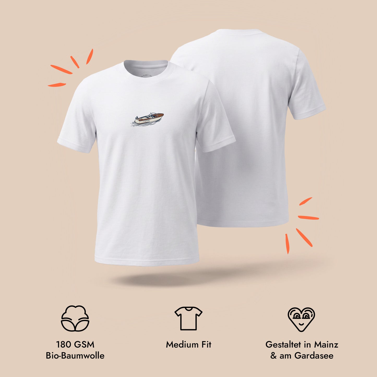 Unisex T-Shirt Dolce Drift Frontprint