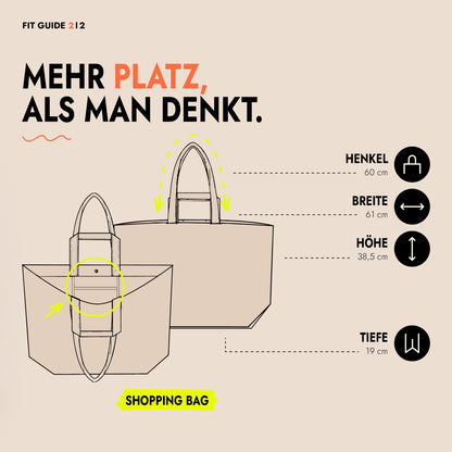 Shopping Bag Amore Rules Print